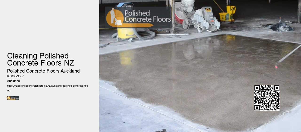 Cleaning Polished Concrete Floors NZ