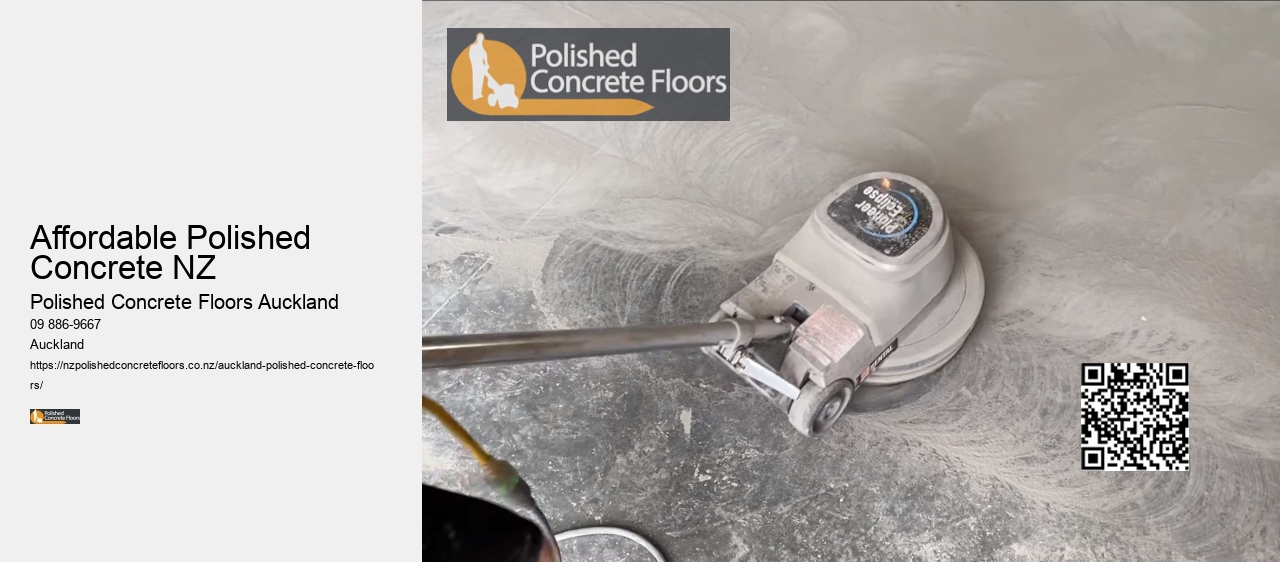 Affordable Polished Concrete NZ