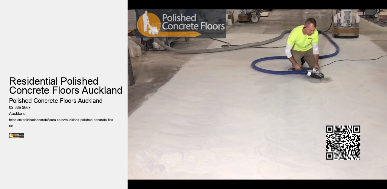 Residential Polished Concrete Floors Auckland