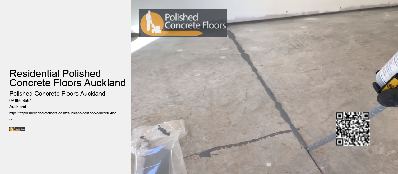 Residential Polished Concrete Floors Auckland